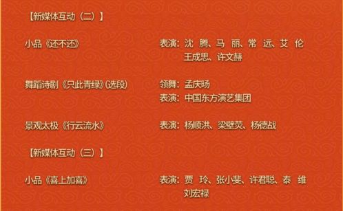 2013年央视春晚节目单与育儿启示