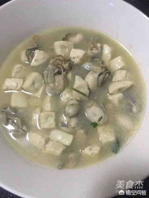 营养均衡的儿童食谱，海蛎子豆腐汤