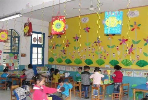 幼儿园环境布置吊饰，创造一个充满想象与快乐的空间