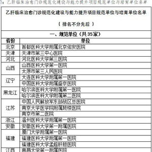 乙肝大三阳的治疗与管理