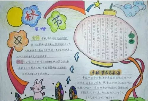 中秋节手抄报简单又好看