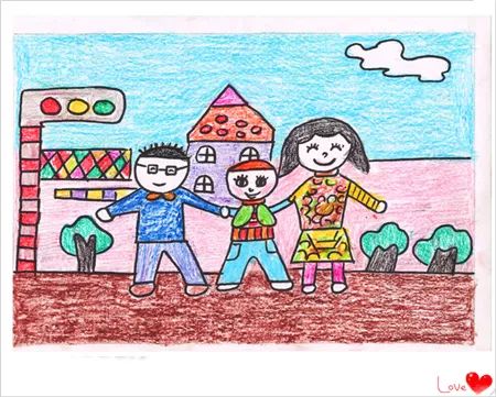 幼儿园中的创意天地，玩耍与绘画的完美结合