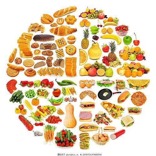 春节期间的营养食谱，健康饮食，快乐过年