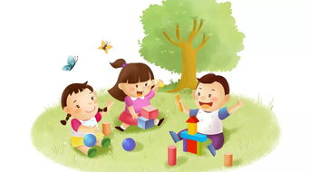 玩耍的简易图，如何通过游戏促进儿童全面发展