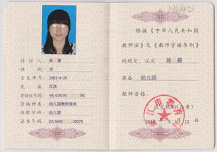 幼儿教师资格证，学历要求与职业发展路径