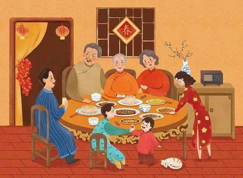 年夜饭的营养密码，一份食物营养成分表手抄报