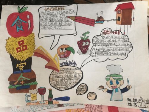 探索食物中的宝藏，营养物质手抄报制作指南