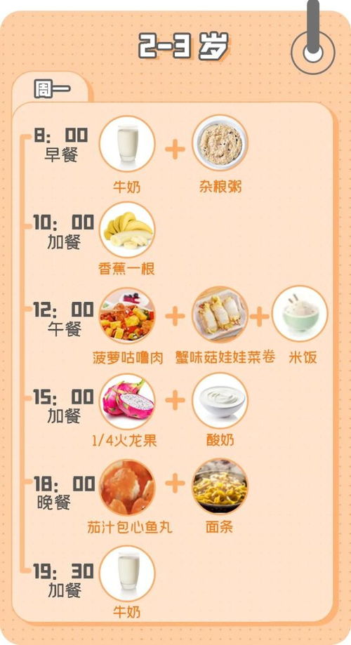 宝宝健康成长，一日三餐的营养餐图片指南