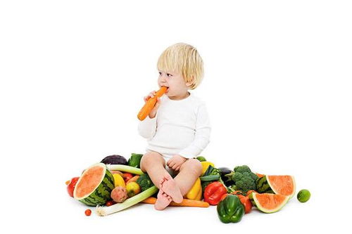 孩子健康成长的秘诀，简单食物营养手抄报