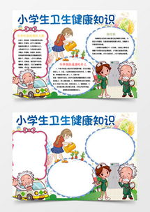 营养小报，四年级学生的食物营养指南