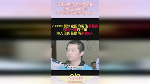 杨佳袭警案全解析：从案件背景到社会启示，探讨极端暴力事件的深层原因与警示