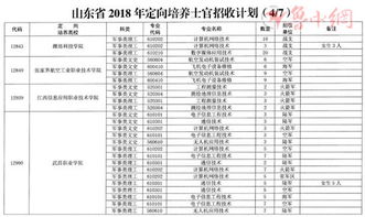 定向培养士官：毕业即入伍，就业有保障，薪资福利优厚，职业发展清晰