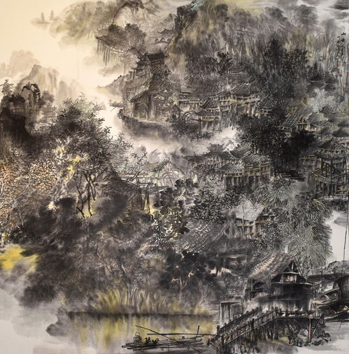 杨奇的艺术世界：探索东方韵味与现代技法的完美融合